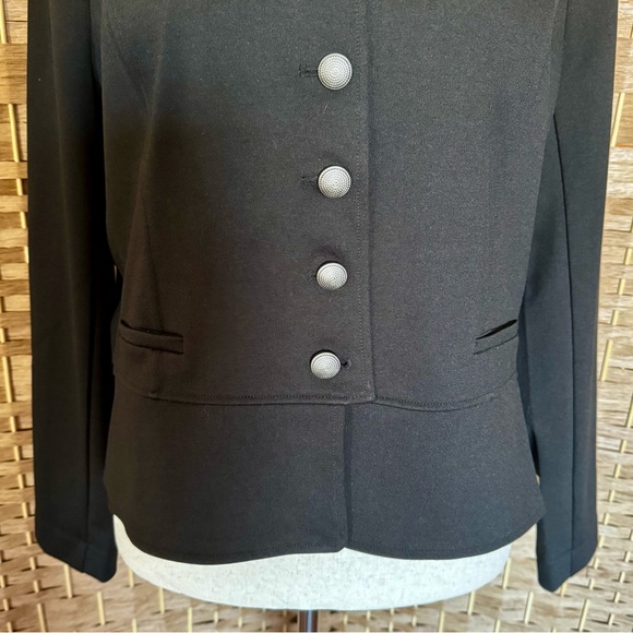 NWOT black Nic+Zoe military style jacket XXL - Picture 9 of 14